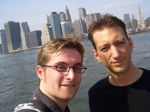 Bodo und Sep in New York