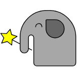 the logo of wishlephant, an elephant